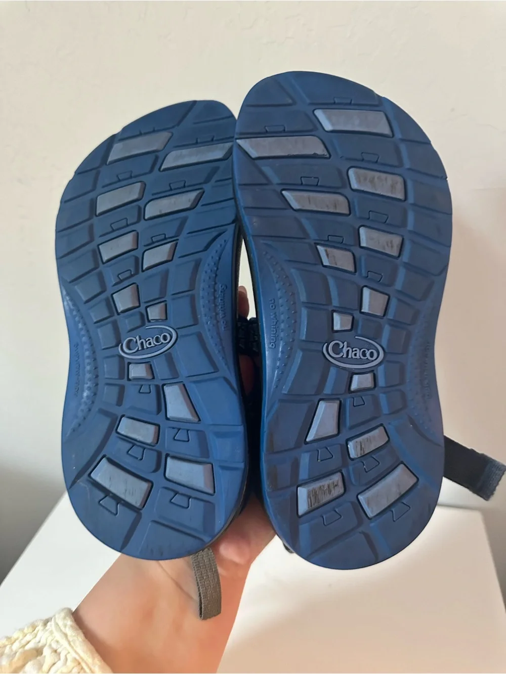 Chaco // Kids Blue and Black Adjustable Strap Sandals - Boys